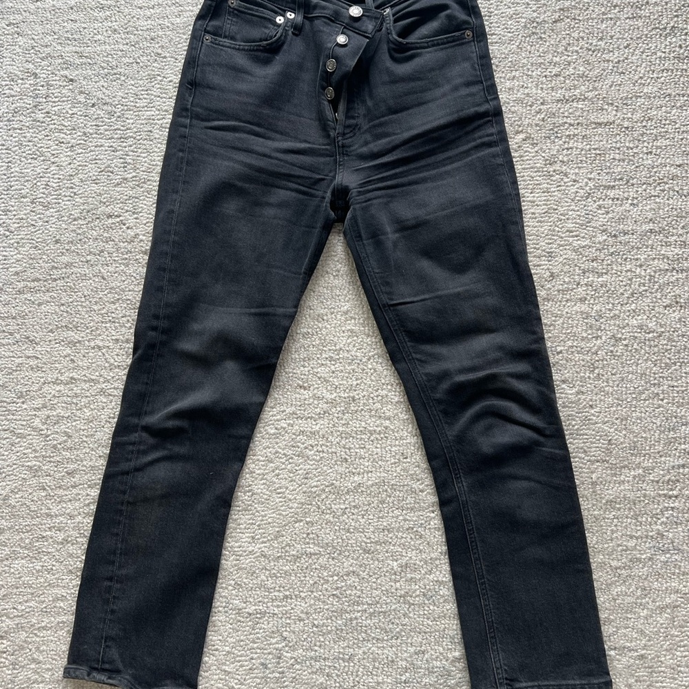 Agolde Charcoal Denim Jeans